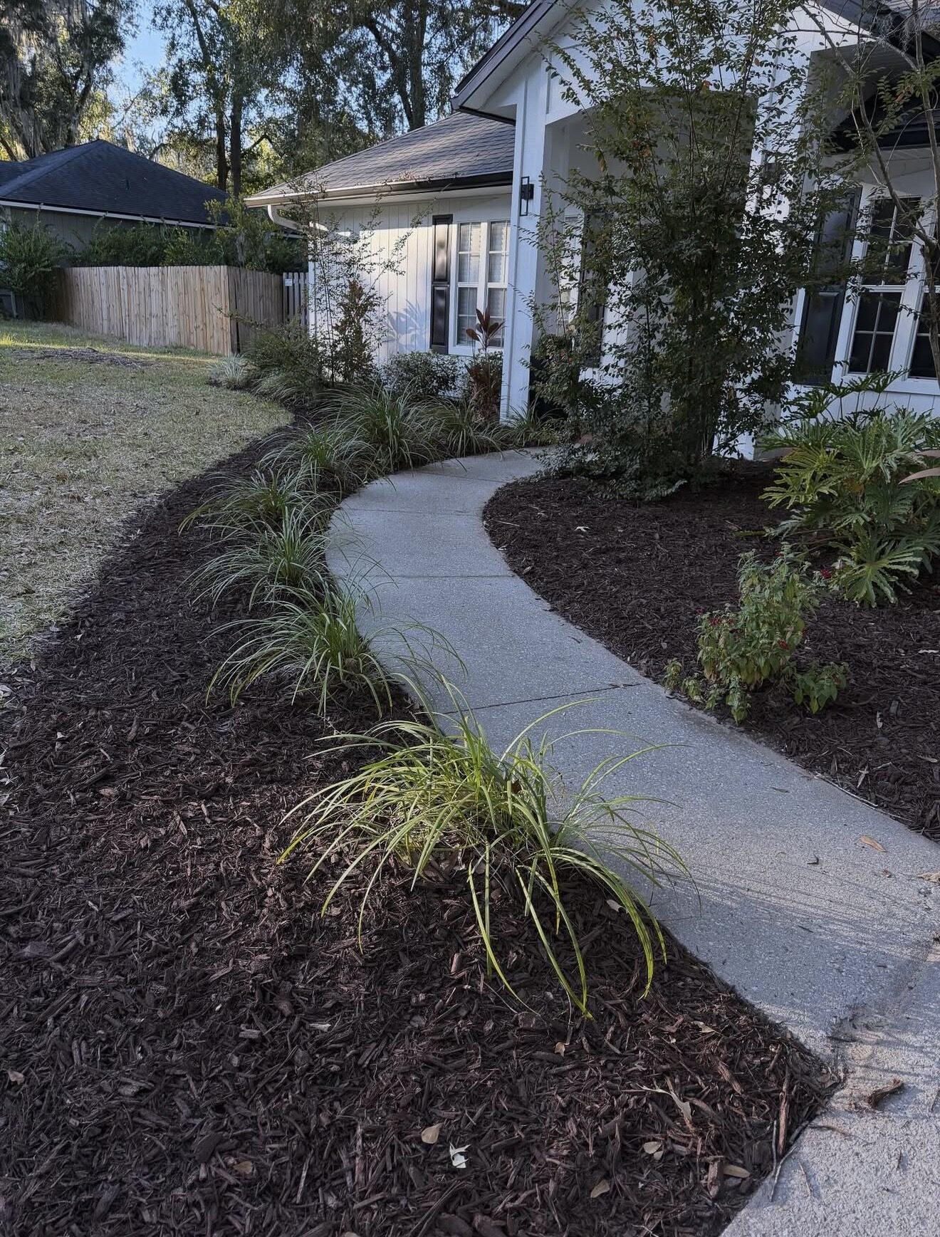 Front Walkway & Bed Refresh